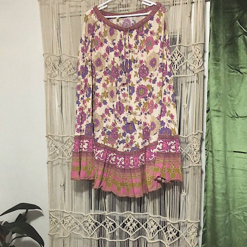 Spell buttercup maxi skirt